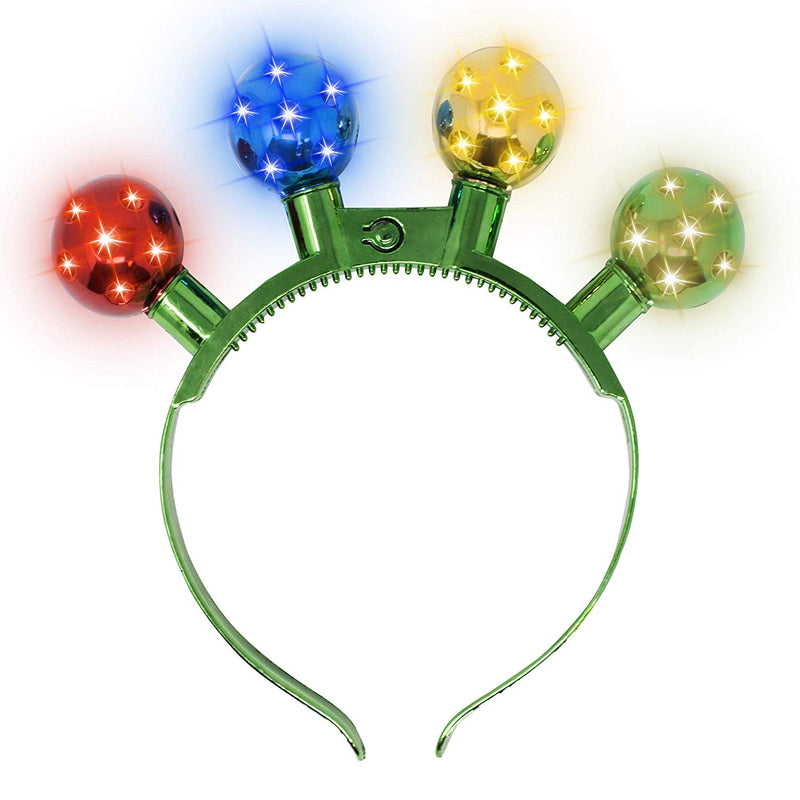 3 Piece Christmas Disco Led Headband