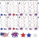 July 4th Party Supplies, 48 Pcs