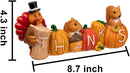 Pumpkin Turkey Figurine
