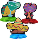 8.5in Honeycomb Table Centerpiece, 6 Pieces