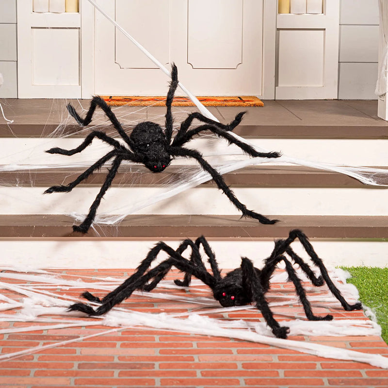 Halloween Hairy Spiders, 2 packs