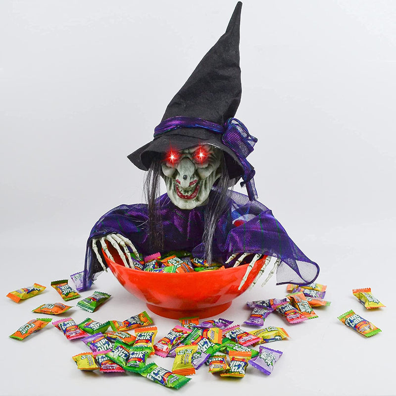 Animated Witch Candy Bowl