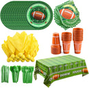 113Pcs Football Themed Party Supplies Set for 16 People