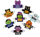 48 Pcs Halloween Candy Holder Gifts Card