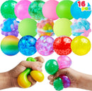 16 PCs Stress Ball Toy Set
