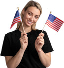 10in Stick Flags & 8in Flag Garlands, 14 Pcs