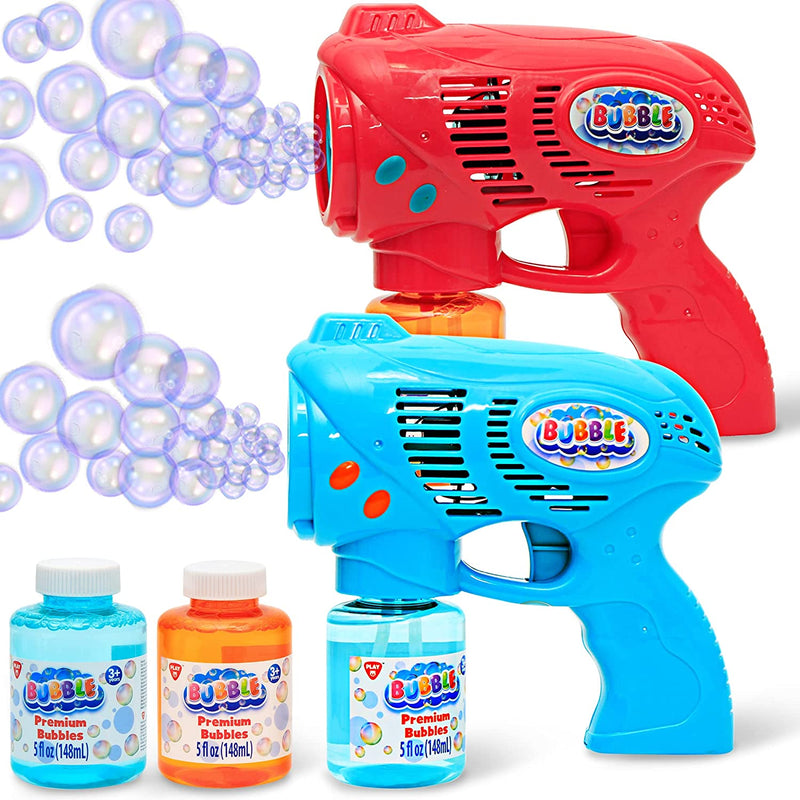Red & Blue Bubble Guns