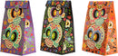 Halloween Day Of The Dead Treat Bags with Stickers, 36 Pcs