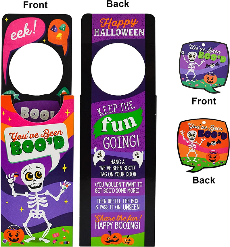 48 Cards & Strings, Halloween You've Been Booed Hanging Candy Box