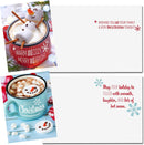 72 Warm Winter Greeting Cards with Envelopes
