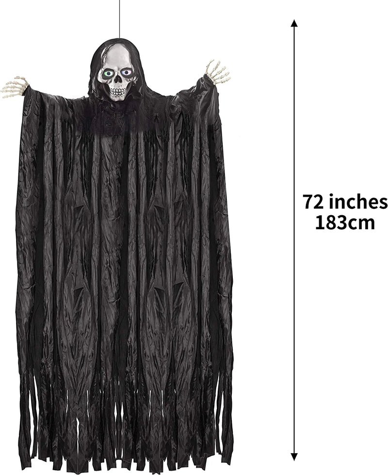 72" Hanging Animated Reaper