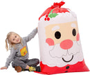 3 Piece Jumbo Holiday Santa Gift Bag