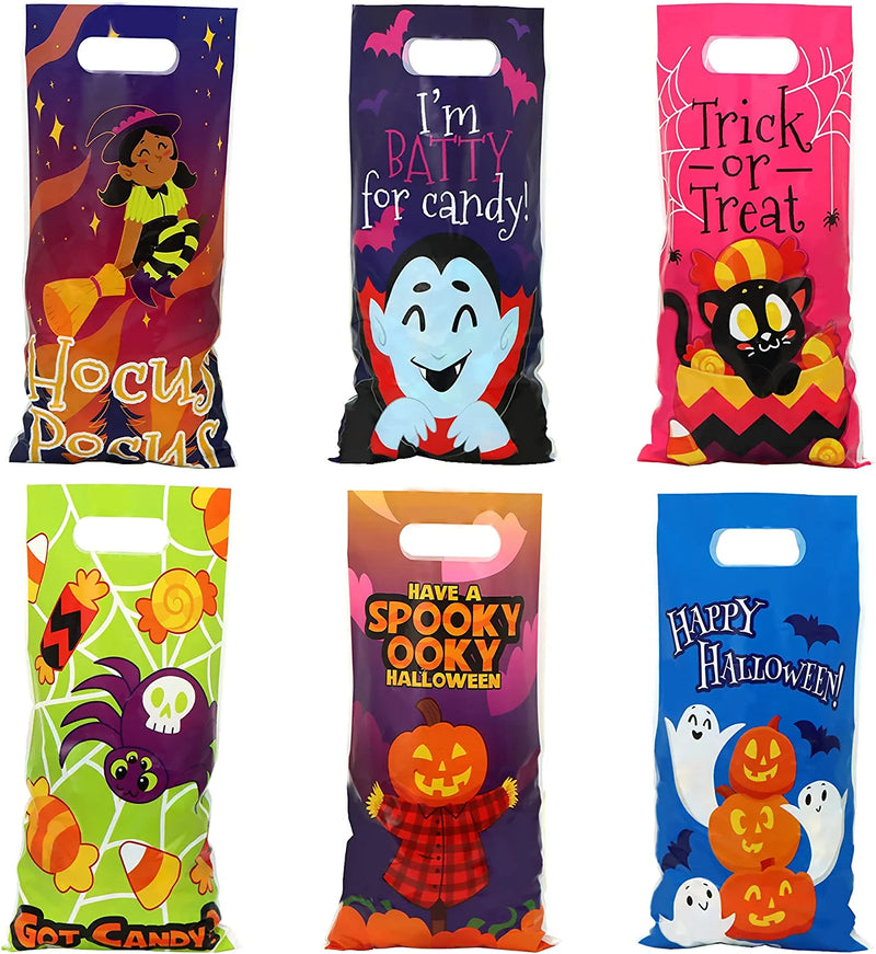 Halloween MultiCharacters Candy Bag, 72 Pcs