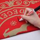 26in Santa Sacks Canvas Bags, 3 Pack