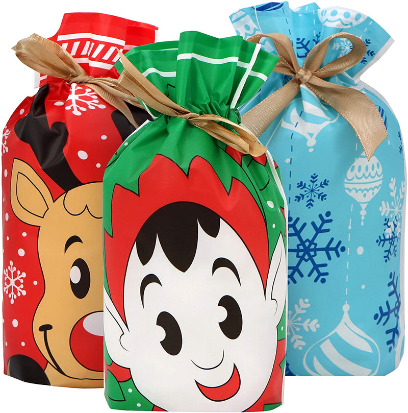 Christmas X-Large Candy Bags, 60 Pcs