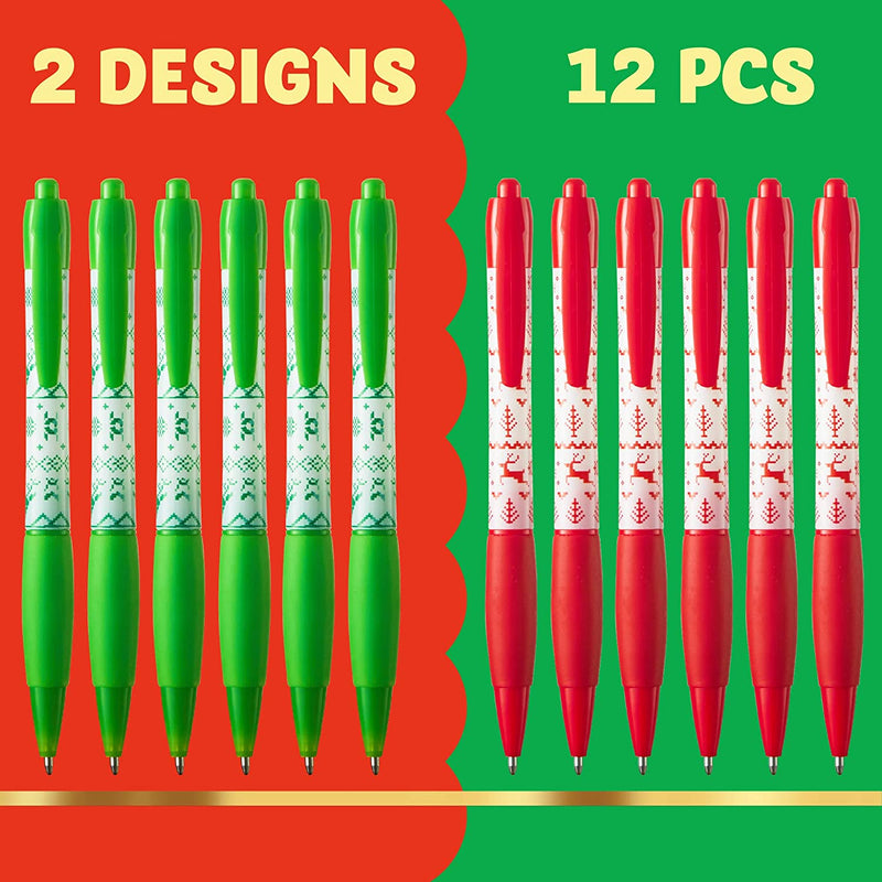 12Pcs Christmas Gel Pens