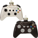 Christmas Tree Game Controller Ornament Decoration Black and White