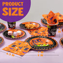 Witch Themed Halloween Tableware Set, 30 Pcs