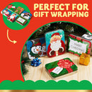 6 Christmas Gift Card Tin Holders