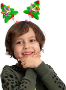 4 Piece Light-Up Christmas Headbands