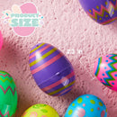 36Pcs Printed Easter Egg Shells