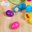 150Pcs Colorful Bright Plastic Easter Egg Shells 2.3in