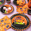Witch Themed Halloween Tableware Set, 30 Pcs