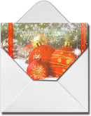 72 Christmas Foil Holiday Greeting Cards