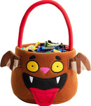 Halloween Bat Plush Bucket