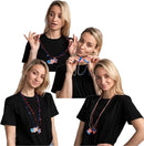 16.5in 4th of July Necklaces, 12 Pcs