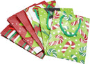 18 Pack Christmas Gift Bags, Holiday Paper Bags