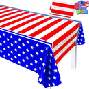 Patriotic Party Table Cover, 3 Packs