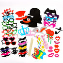 Photo Booth Props, 66 Pcs