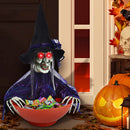 Animated Witch Candy Bowl