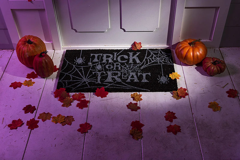 Halloween Spider Web Front Door mat