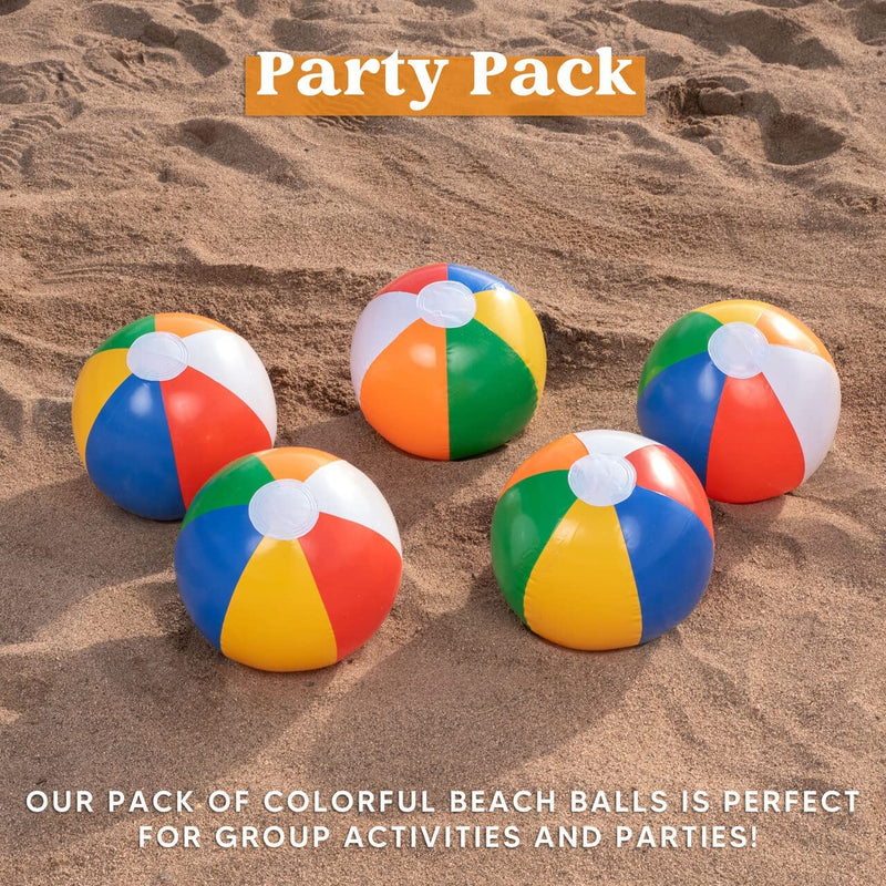 Joyin - Rainbow Beach Balls
