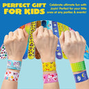 Slap Bracelets, 72-pack