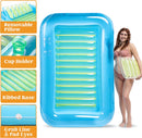 Inflatable Suntan Blue Green