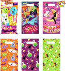 Plastic Treat Bags with Double-side Print, 72 Pcs