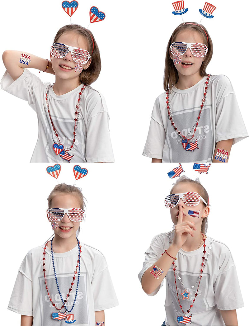 4th of July Accessories, 56 Pcs