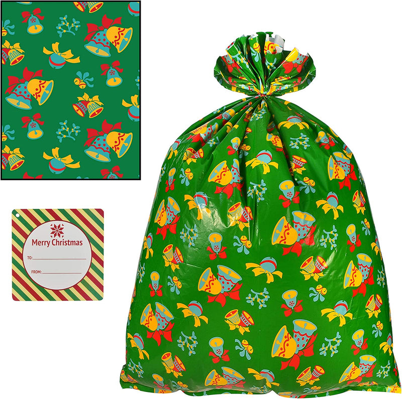 6 Pieces Christmas Giant Goody Gift Bags