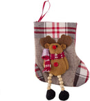 12 Mini 3D Christmas Stockings