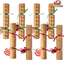 8Pcs Kraft Style Christmas Cracker Set