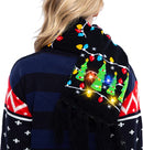 Christmas Lit-up Knitted Scarf