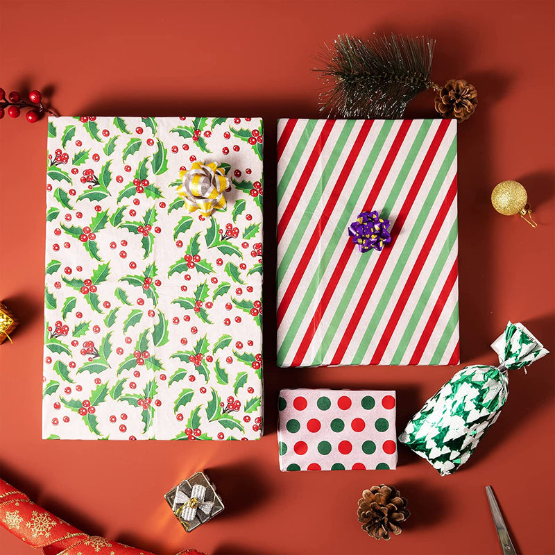 20 Tissue Paper Assortment (ten Colors), 150 Pcs  Gift tissue paper,  Christmas design, Paper quilling designs