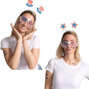 Party Favors with Glasses, Headband, & Tattoos, 72 Pcs