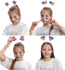 Party Favors with Headband & Tattoos, 60 Pcs