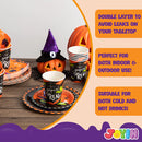 Witch Themed Halloween Tableware Set, 30 Pcs