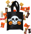 24 Halloween Colorful Non-woven Tote Bags