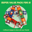 Christmas Party Table Favors (Nutcrackers), 8 Pack